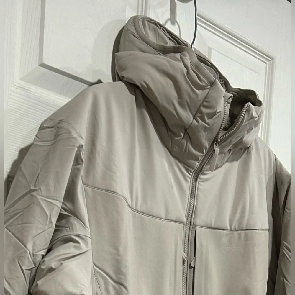 Arc’teryx Women's XL Proton Heavyweight Hoody Rune Cream Tan NWT Jacket Ski Snow